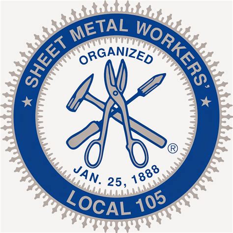 sheet metal local 105 holidays|sheet metal union local 105.